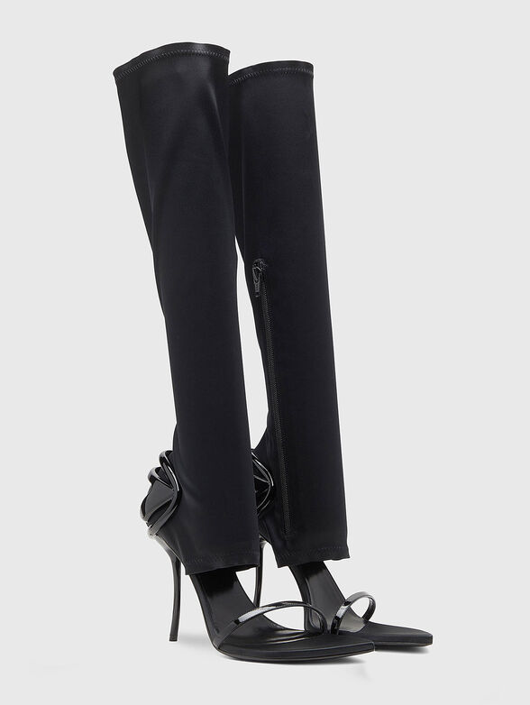 D-TEN&HALF heel sandals - 2