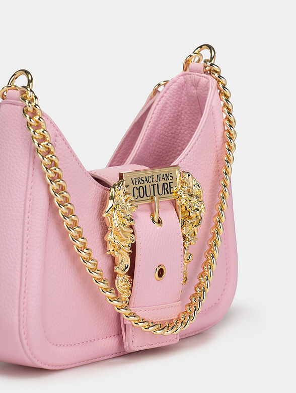 Small black bag with golden buckle - 5