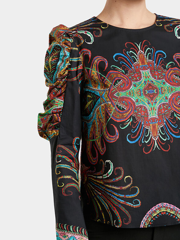 RAVVEL cotton blouse - 3