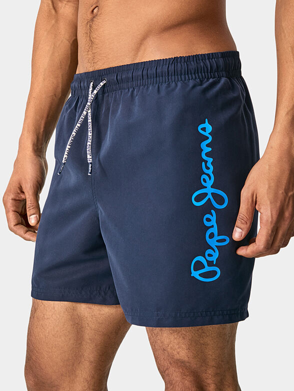 RODD beach shorts contrasting ties - 3