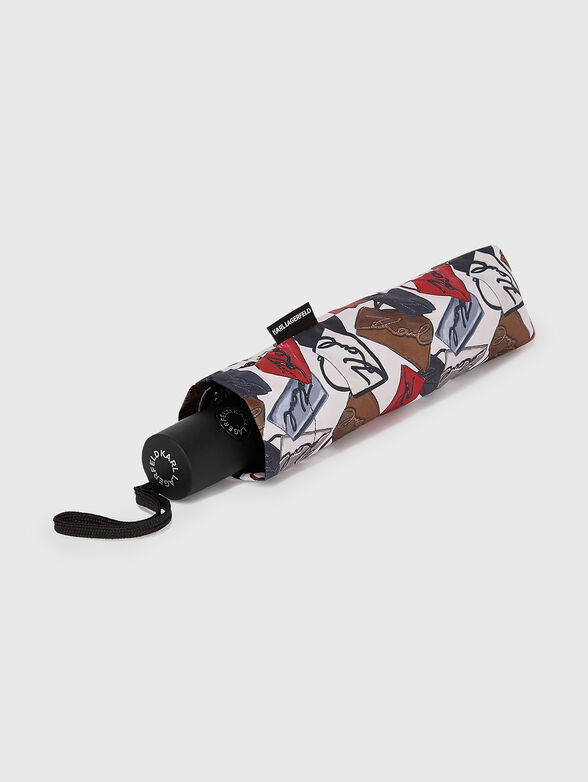 Umbrella with logo print - 1