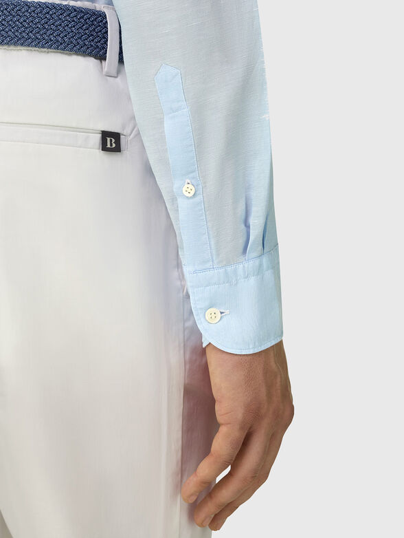 Light blue shirt - 4