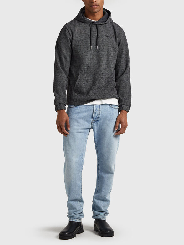 MONDRA sweatshirt with hood and logo detail - 2