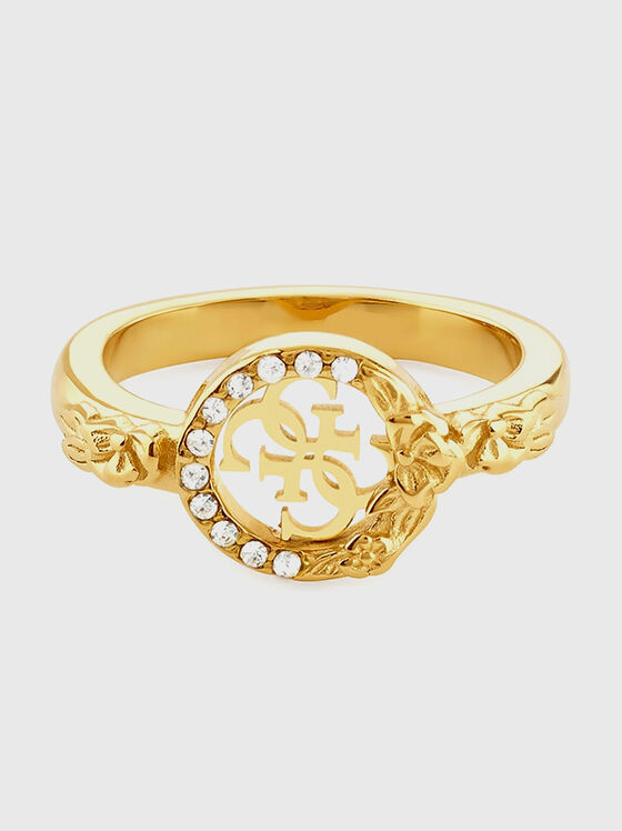 Пръстен 4G FLOWERS с кристали - 1