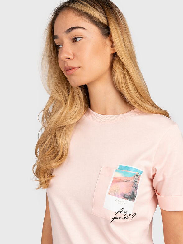 GISELA T-shirt with pocket - 4