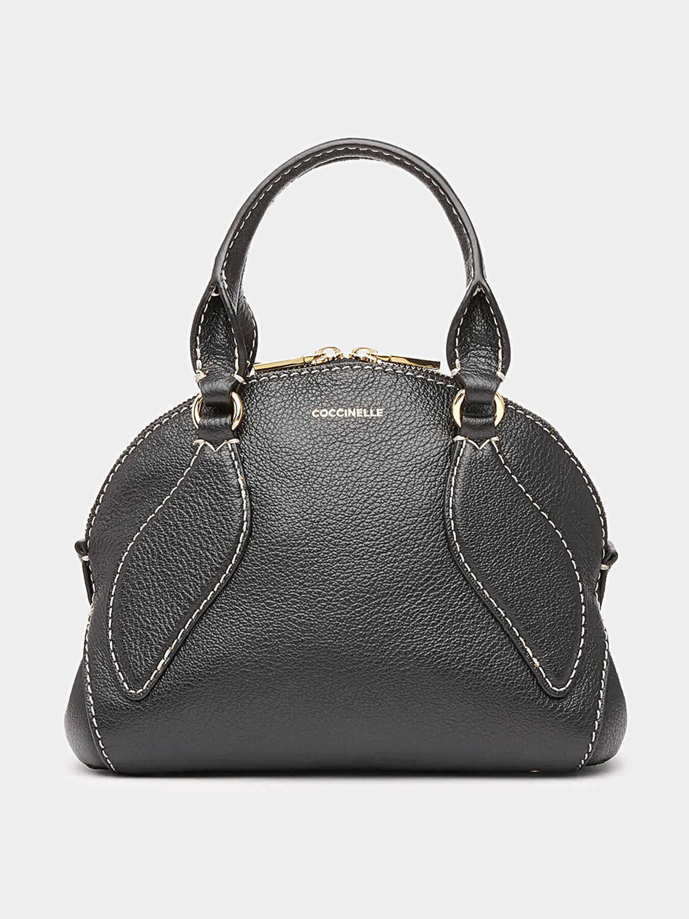 COLETTE SMALL Bag in black color brand COCCINELLE Globalbrandsstore en