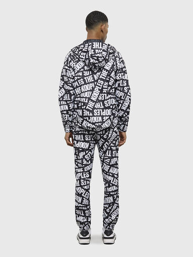 Windbreaker with logo print - 3