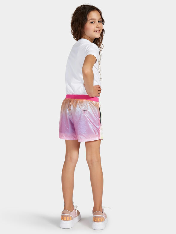 Shorts with ombre effect - 4