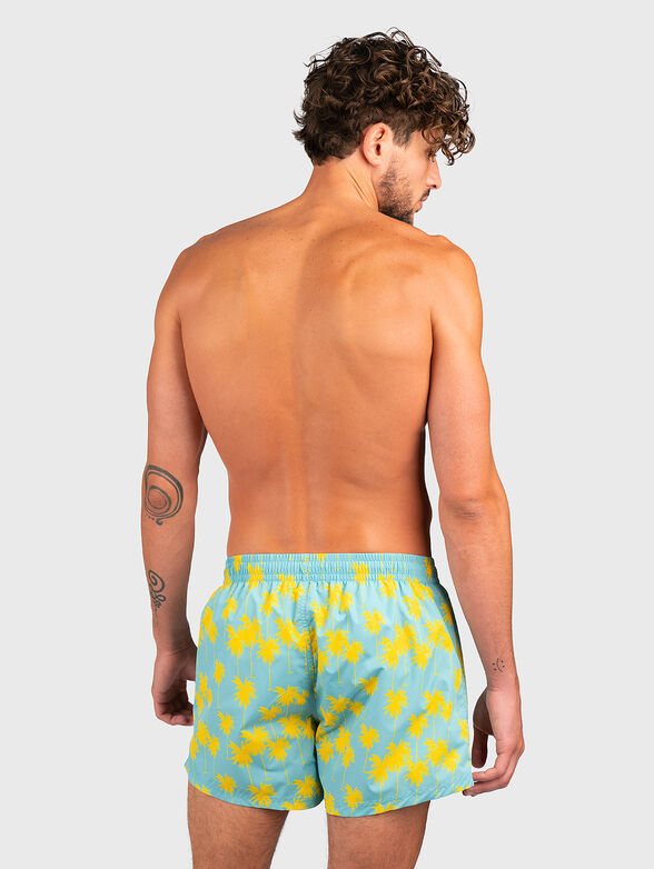 FLINT beach shorts with contrasting print - 2