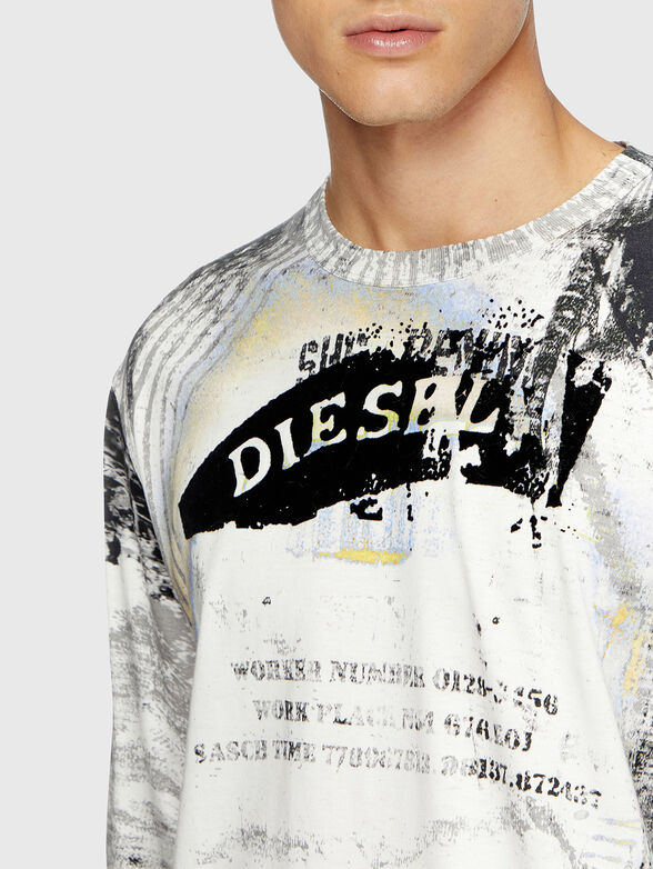 T-CRANE-LS-S4 long sleeve T-shirt brand DIESEL — Globalbrandsstore 