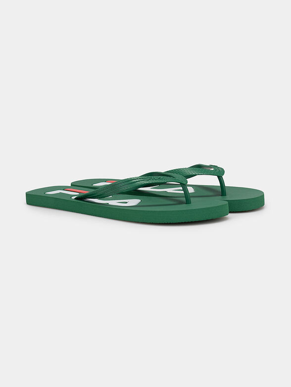TROY black flip flops - 2