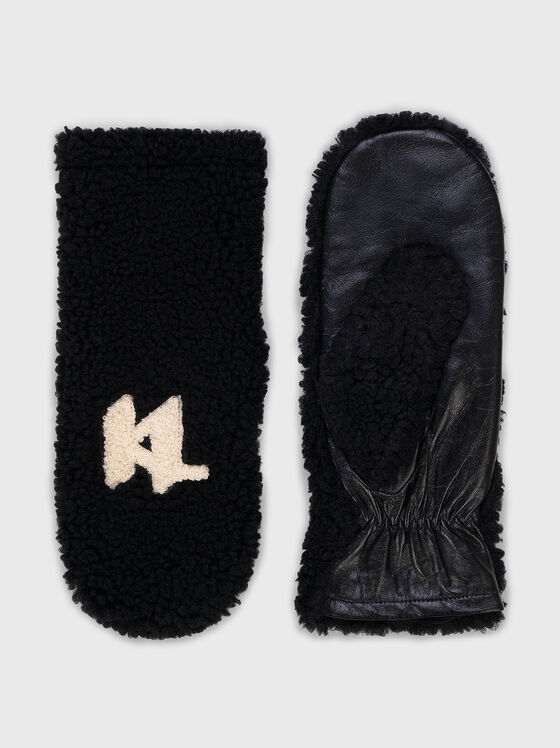 Ръкавици K/KL SHEARLING с лого акцент - 1