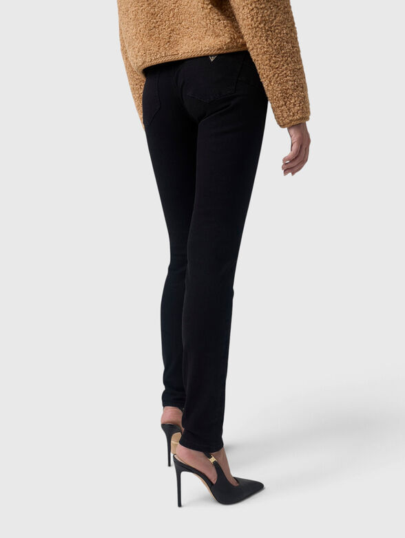 Black cotton jeans - 2