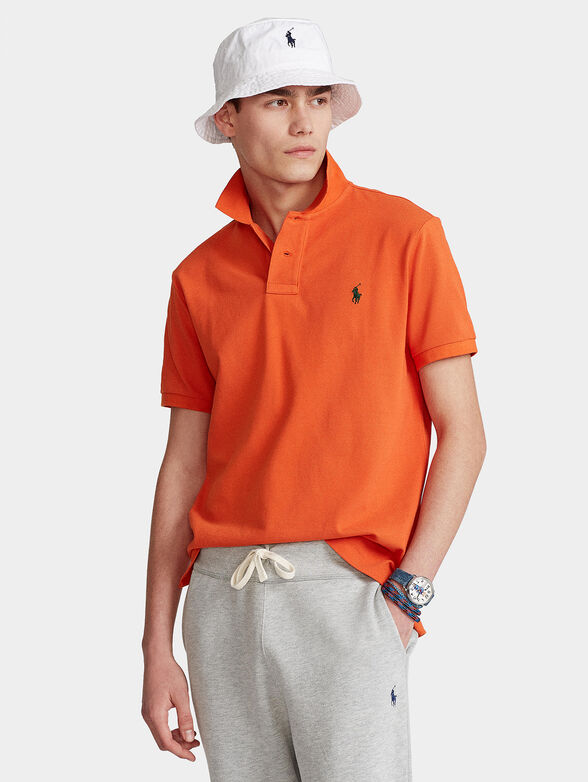 Polo-shirt in orange color - 1