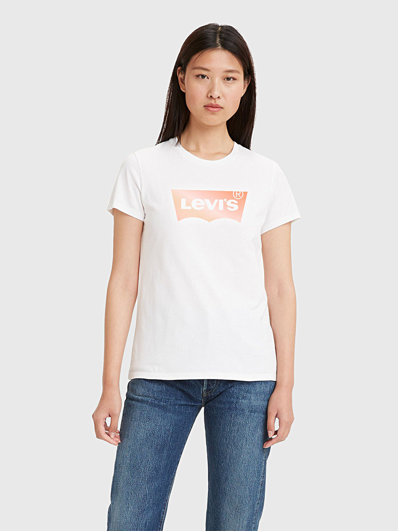 Tシャツ・カットソー LENINA AVEC modal basic Tshirt_4colors VARSITY PRINT T-SHIRT - Red | ZARA Georgia