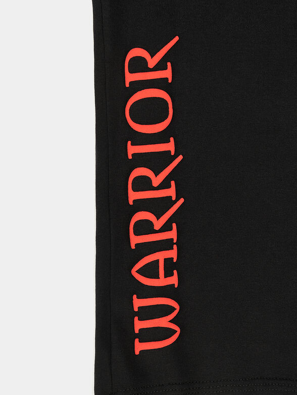 Black T-shirt with print - 6