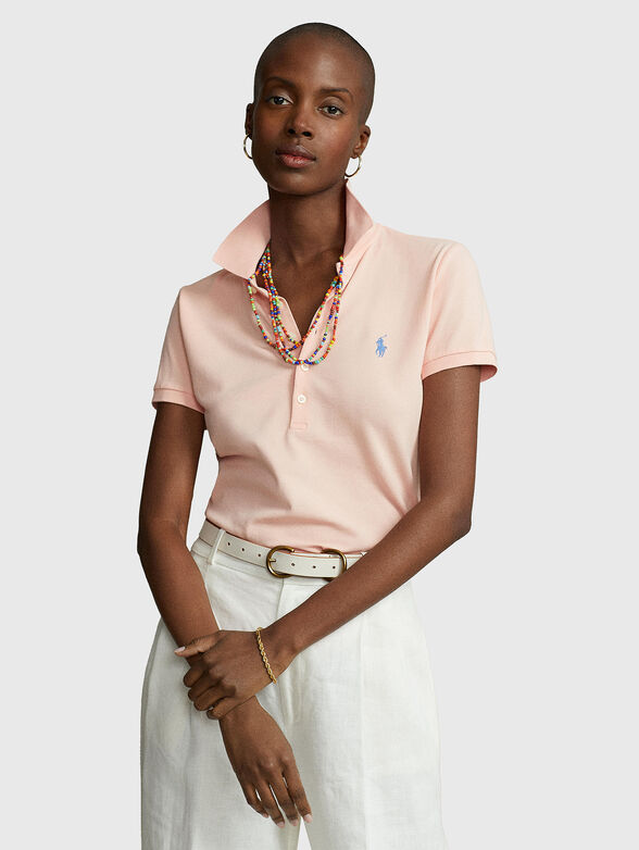 JULIE Polo-shirt in cotton blend - 1