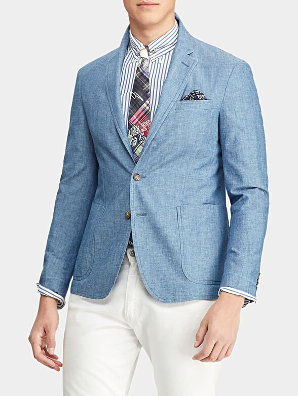 Blaser in blue color - 5
