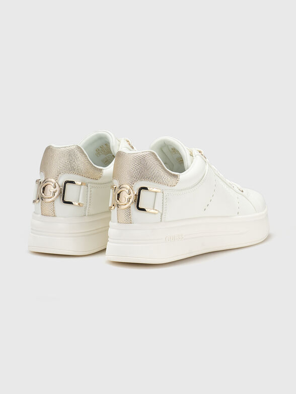 WESLI sneakers with gold accents - 3