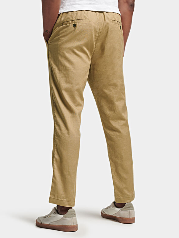 Pants in beige color - 2