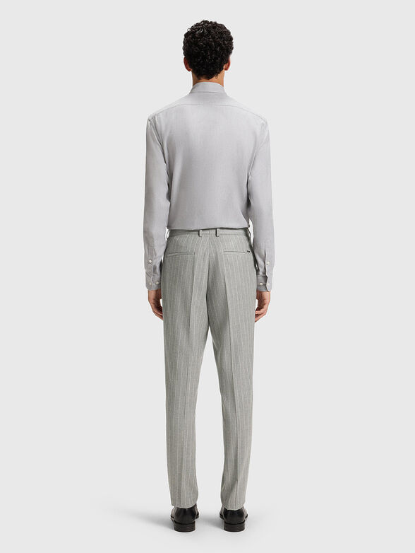 Slim wool trousers - 2