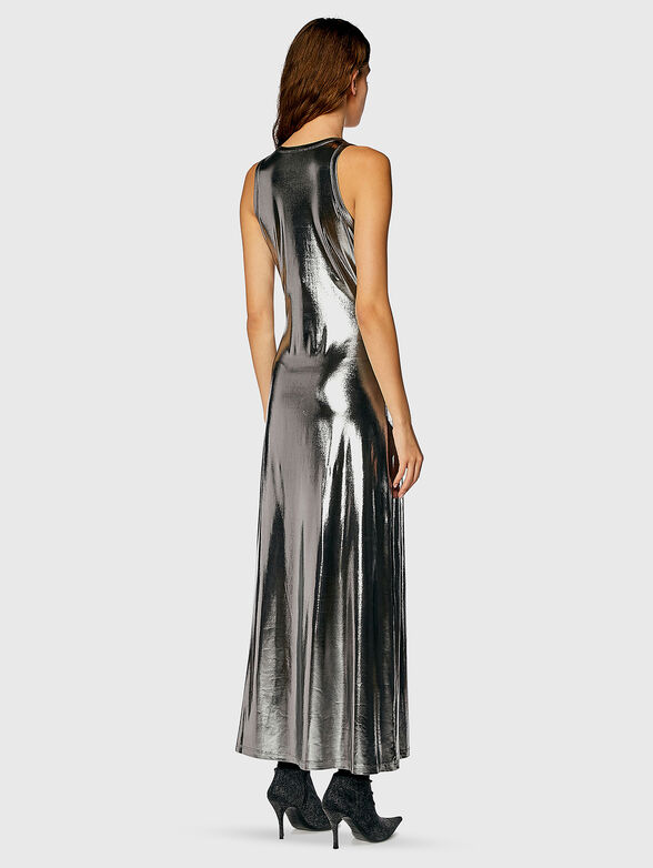 D-LYNY long dress with metallic effect - 2
