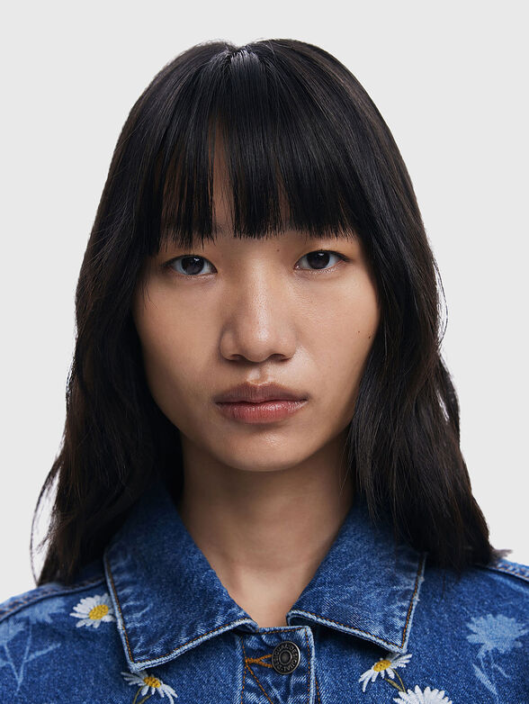 DAISY printed denim jacket - 6