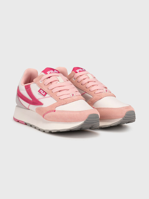 RUN FORMATION pink sports shoes - 2