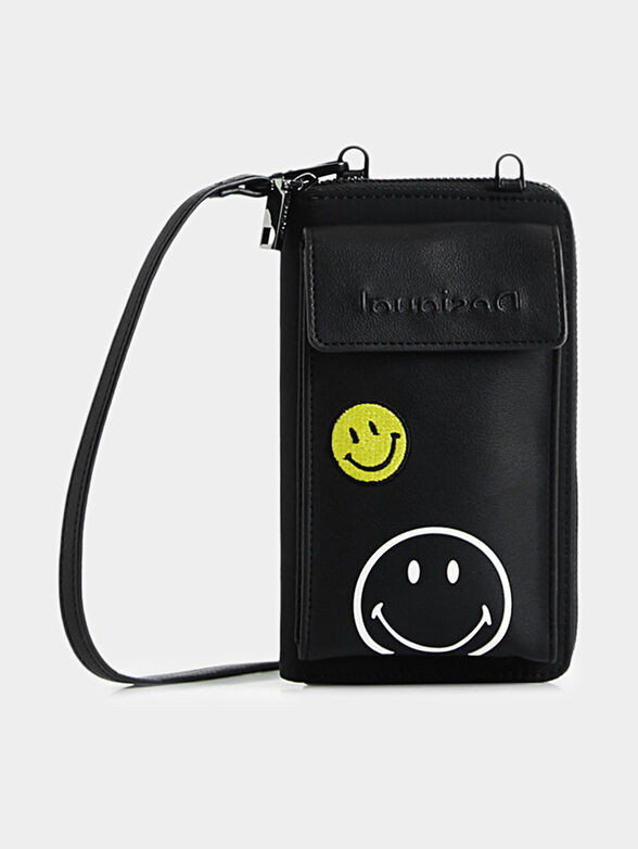 SMILEY smartphone pouch with embossed logo - 1