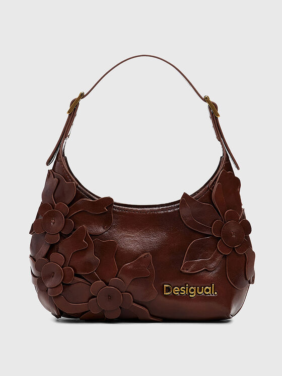 Малка чанта с флорални декорации - 1