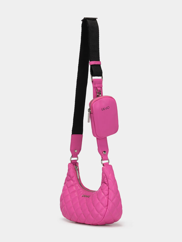 Black bag with detachable purse - 3