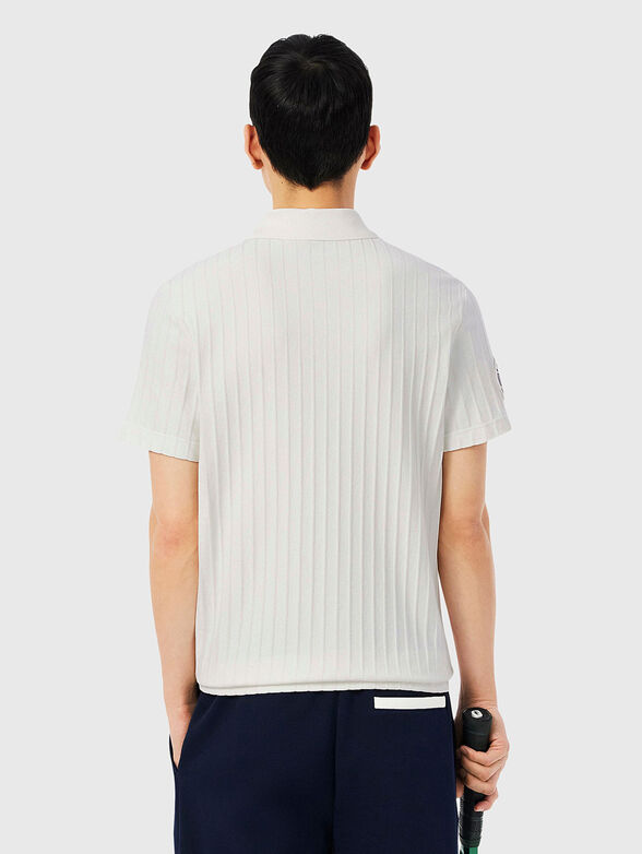 Short sleeve cotton polo shirt - 3