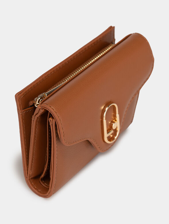 Small purse in black color with logo detail - 4