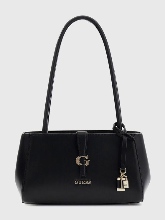 Черна чанта с дълги дръжки - 1