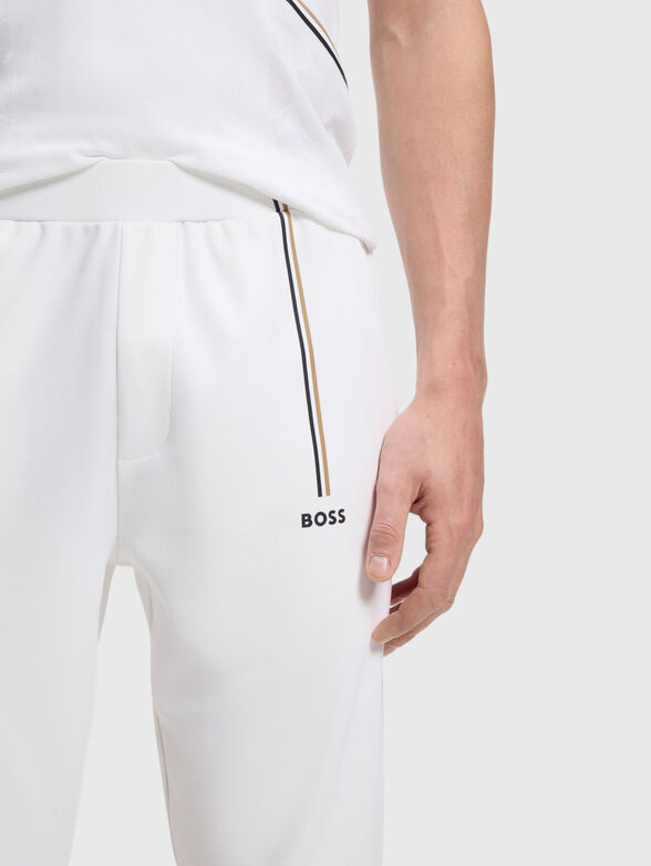 White sports pants - 3