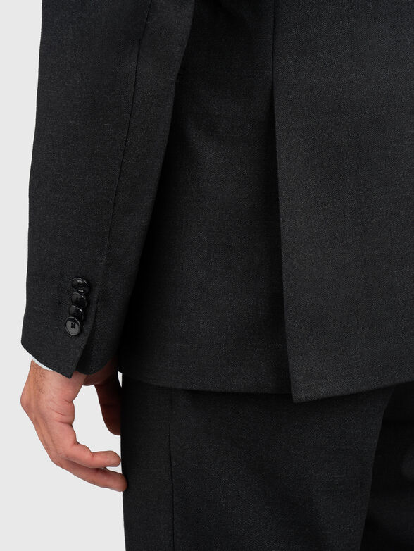 Cotton and wool blend suit - 6