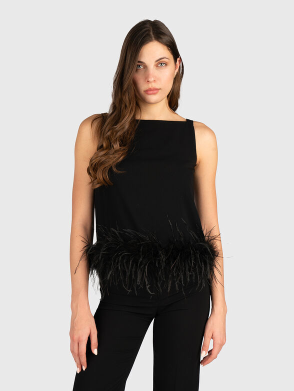 Top with feathers - 1