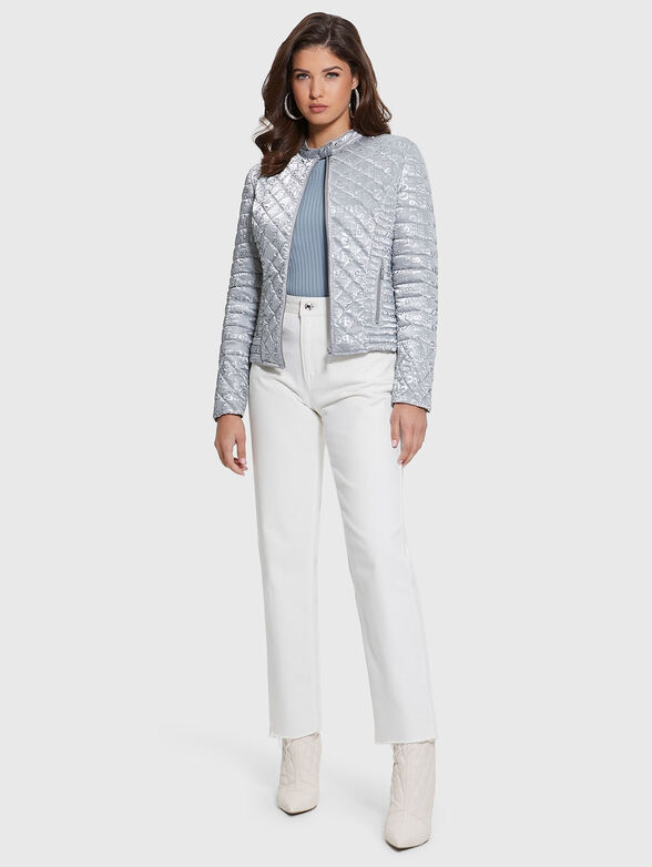 VONA black jacket with quilted effect - 2