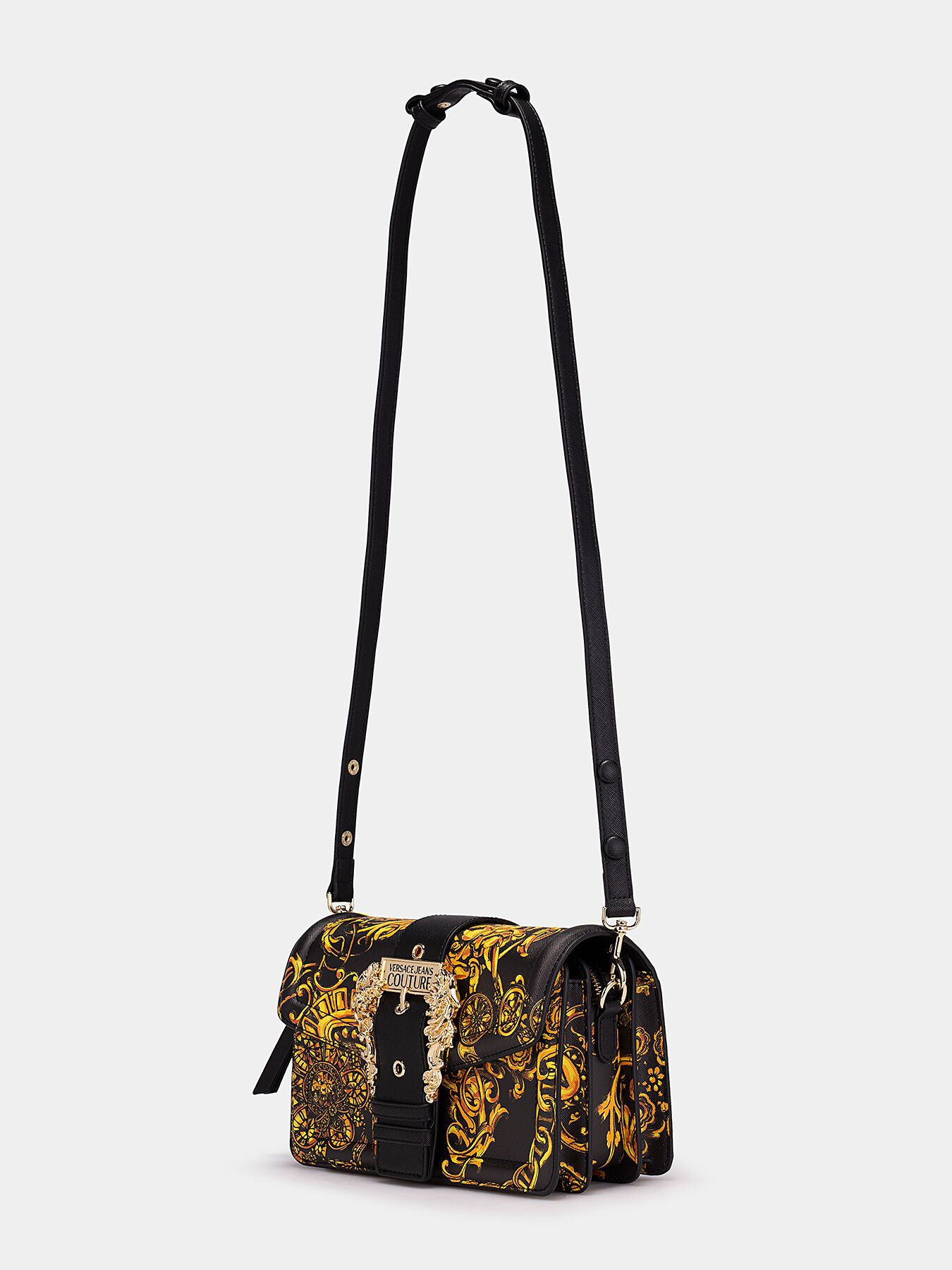 Baroque-print bag brand VERSACE JEANS COUTURE