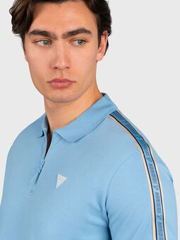 EDMUND polo shirt with zip - 3