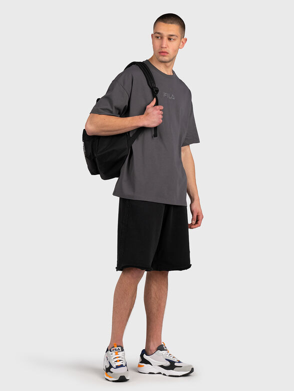 JADEN beige oversized T-shirt - 2