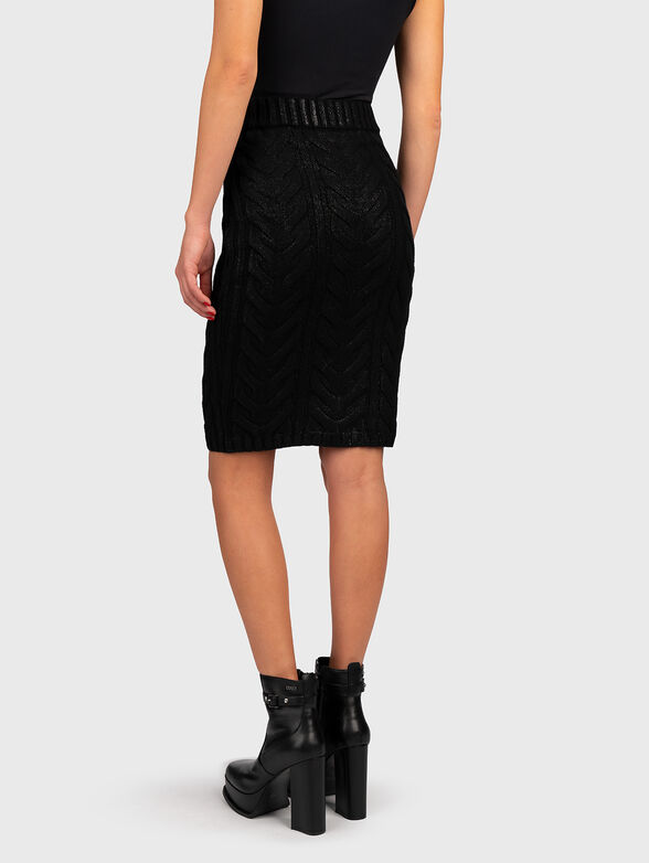 DIANE black knitted skirt  - 2