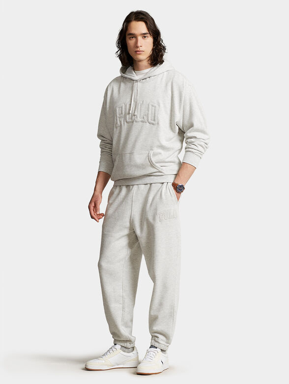 ATHLETIC grey sports pants - 4