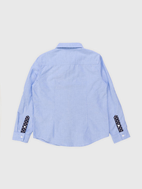 Oxford shirt with embroidered detail - 2