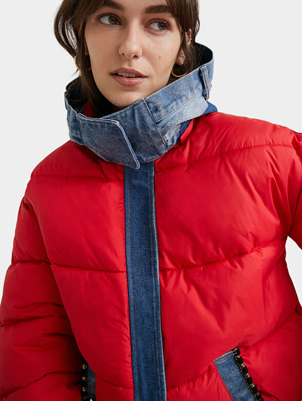 AUSTEN Padded jacket with removable hood - 4