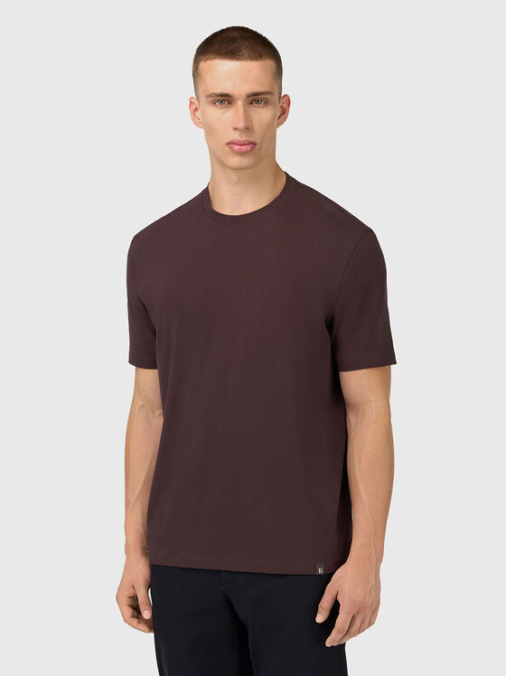 Pima cotton crew neck T-shirt - 1
