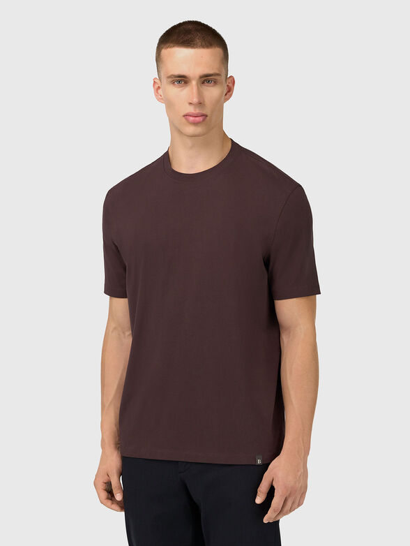 Pima cotton crew neck T-shirt - 1
