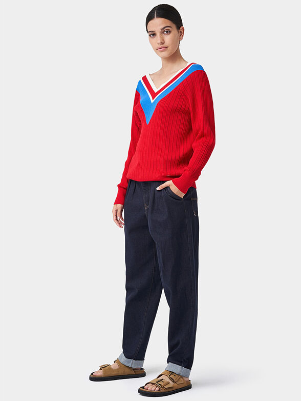 Red sweater - 2