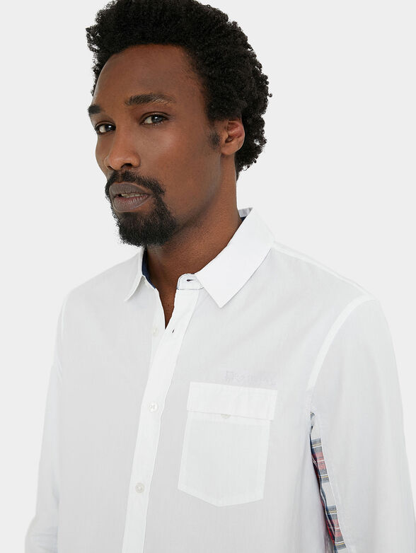 DANI White cotton shirt - 5