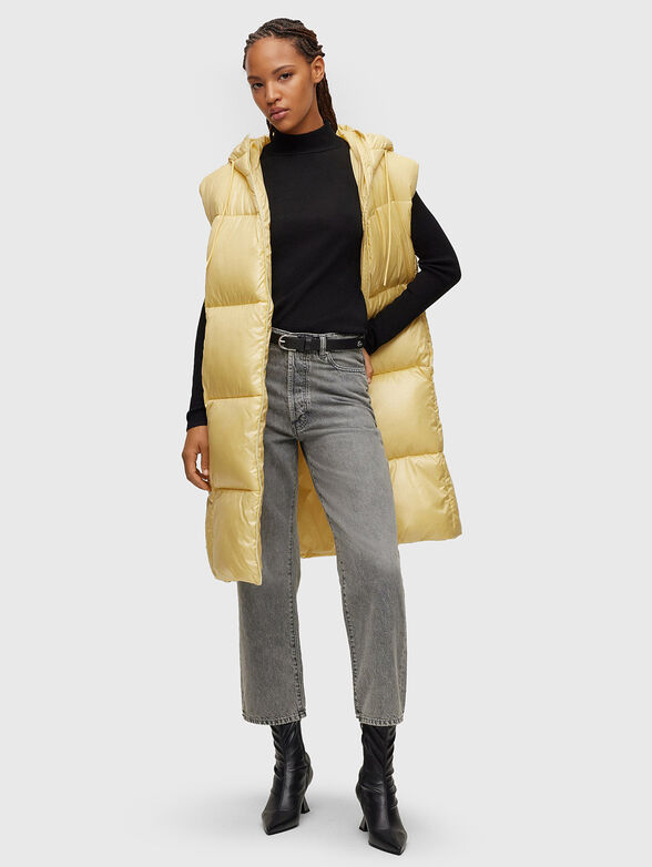 Black sweater with polo collar - 2